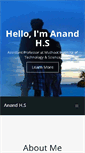 Mobile Screenshot of anandhs.com